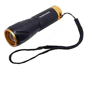 Duracell, Pile e torce elettriche, Torcia neroled 5w alluminio + 3aaa, EL013 Duracell, Pile e torce elettriche, Torcia neroled 5w alluminio + 3aaa, EL013