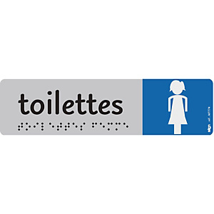 DURASIGN Plaque autocollante intérieur Durasign "toilettes femmes" DURASIGN Plaque autocollante intérieur Durasign "toilettes femmes"