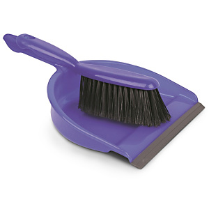 Dustpan and Brush Set - Blue