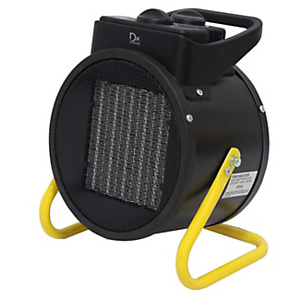 Dx Drexon Chaffage Canon à chaleur céramique soufflant SPIRO 3000 W - Inclinable avec poignée de transport - Noir Dx Drexon Chaffage Canon à chaleur céramique soufflant SPIRO 3000 W - Inclinable avec poignée de transport - Noir