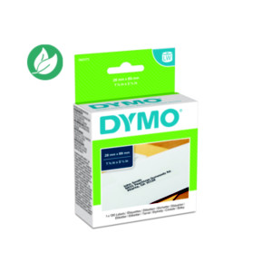 Dymo 1983173 LW étiquettes d'adresse standard pour LabelWriter 28 x 89 mm - 1 rouleau de 130 étiquettes