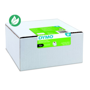 Dymo 2093095 Étiquettes multi-usages pour titreuse LabelWriter 32 x 57 mm - boîte de 12 rouleaux de 1000 étiquettes