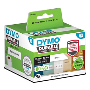 Dymo 2112285 Etiquetas LW Durable 89 x 25 mm 2 rollos Dymo 2112285 Etiquetas LW Durable 89 x 25 mm 2 rollos