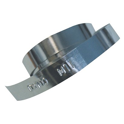 Dymo cinta Rhino 31000 12 mm x 4,8 m aluminio no adhesivo