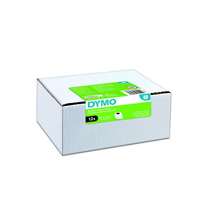 Dymo Etiquetas LabelWriter 2093091 28 x 89 mm Pack 12 rollos - 1