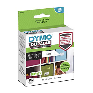 Dymo Etiquetas LabelWriter Durable 2112283 25 x 54 mm