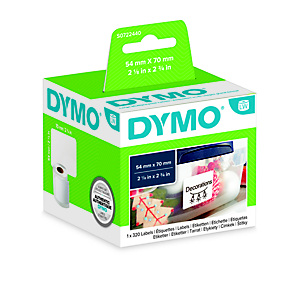 Dymo Etiquetas LabelWriter S0722440 70 x 54 mm Dymo Etiquetas LabelWriter S0722440 70 x 54 mm