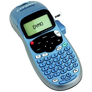 Dymo Etiqueteuse portable Letratag 100H+ avec porte-étiqueteuse - 1 ruban blanc + 1 ruban transparent