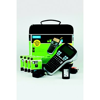 Dymo Kit Etiqueteuse portable Label Manager 420P avec malette et rubans - 1