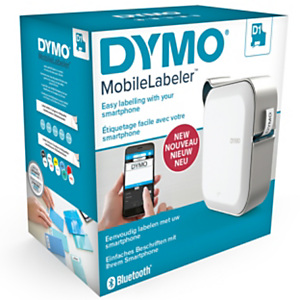 Dymo MobileLabeller, Impresora de etiquetas, conectividad con smartphone mediante Bluetooth®, 24 mm Dymo MobileLabeller, Impresora de etiquetas, conectividad con smartphone mediante Bluetooth®, 24 mm