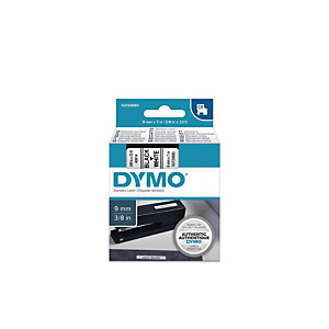 Dymo S0720680 D1 Estándar negro sobre blanco 9 mm x 7 m Dymo S0720680 D1 Estándar negro sobre blanco 9 mm x 7 m