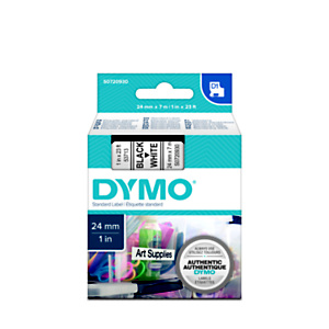 Dymo S0720930 D1 Standard Nero su bianco 24 mm x 7 m Dymo S0720930 D1 Standard Nero su bianco 24 mm x 7 m