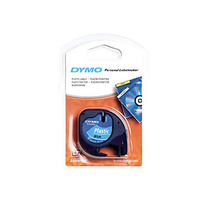 Dymo s0721650 Cinta LetraTAG negro sobre azul 12 mm x 4 m Dymo s0721650 Cinta LetraTAG negro sobre azul 12 mm x 4 m