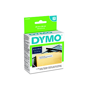 Dymo S0722520 LW Etiquetas de dirección de devolución grandes, negro sobre blanco, 54 x 25 mm Dymo S0722520 LW Etiquetas de dirección de devolución grandes, negro sobre blanco, 54 x 25 mm
