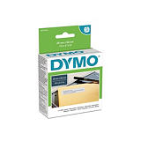 Dymo S0722520 LW Etiquetas de dirección de devolución grandes, negro sobre blanco, 54 x 25 mm Dymo S0722520 LW Etiquetas de dirección de devolución grandes, negro sobre blanco, 54 x 25 mm