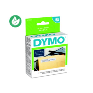 Dymo S0722520 LW grand format étiquettes d'adresse d'expéditeur 25 x 54 mm - rouleau de 500 étiquettes