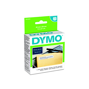 Dymo S0722520 LW grand format étiquettes d'adresse d'expéditeur noir sur fond blanc 54 x 25 mm Dymo S0722520 LW grand format étiquettes d'adresse d'expéditeur noir sur fond blanc 54 x 25 mm