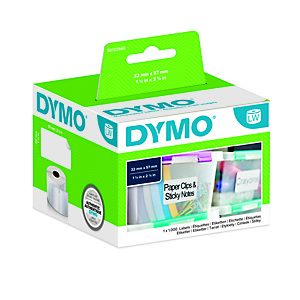 Dymo S0722540 LW Etiquetas multiusos, negro sobre blanco, 57 x 32 mm Dymo S0722540 LW Etiquetas multiusos, negro sobre blanco, 57 x 32 mm
