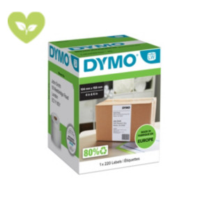 DYMO S0904980 Etichette LabelWriter per spedizione, Adesivo permanente, 104 x 159 mm, Bianco (rotolo 220 etichette) DYMO S0904980 Etichette LabelWriter per spedizione, Adesivo permanente, 104 x 159 mm, Bianco (rotolo 220 etichette)