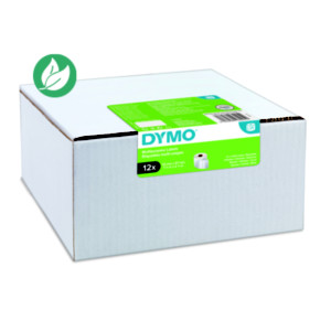 Dymo Étiquettes multi-usages 2093095 LabelWriter - 32 x 57 mm - Boîte de 12 rouleaux de 1000 étiquettes Dymo Étiquettes multi-usages 2093095 LabelWriter - 32 x 57 mm - Boîte de 12 rouleaux de 1000 étiquettes
