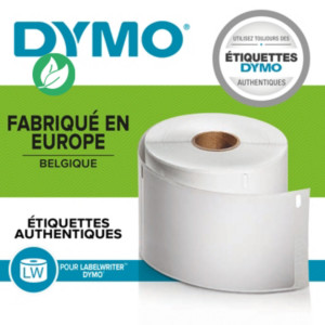 Dymo Étiquettes polyvalentes S0722530 LabelWriter - 12 x 24 mm - Noir sur Blanc - Rouleau de 1000 Dymo Étiquettes polyvalentes S0722530 LabelWriter - 12 x 24 mm - Noir sur Blanc - Rouleau de 1000