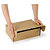 Easifold brown, fast assembly postal boxes - 4