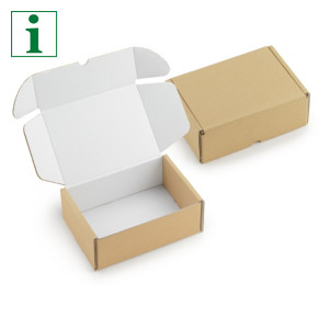 Easifold with a white lining, fast assembly postal boxes