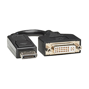 EATON Tripp Lite P134-000, 0,15 m, Displayport, DVI-I, Mâle, Femelle, 1920 x 1200 pixels EATON Tripp Lite P134-000, 0,15 m, Displayport, DVI-I, Mâle, Femelle, 1920 x 1200 pixels