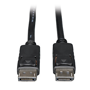 EATON Tripp Lite P580-015, 4,57 m, DisplayPort, DisplayPort, Mâle, Mâle, 3840 x 2160 pixels EATON Tripp Lite P580-015, 4,57 m, DisplayPort, DisplayPort, Mâle, Mâle, 3840 x 2160 pixels