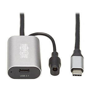 EATON Tripp Lite U330-05M-C2C, 5 m, USB C, USB C, USB 3.2 Gen 1 (3.1 Gen 1), Noir, Gris EATON Tripp Lite U330-05M-C2C, 5 m, USB C, USB C, USB 3.2 Gen 1 (3.1 Gen 1), Noir, Gris