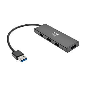 EATON Tripp Lite U360-004-SLIM, USB 3.2 Gen 1 (3.1 Gen 1) Type-A, USB 2.0, USB 3.2 Gen 1 (3.1 Gen 1) Type-A, 5000 Mbit/s, Noir, Chine, RoHS EATON Tripp Lite U360-004-SLIM, USB 3.2 Gen 1 (3.1 Gen 1) Type-A, USB 2.0, USB 3.2 Gen 1 (3.1 Gen 1) Type-A, 5000 Mbit/s, Noir, Chine, RoHS