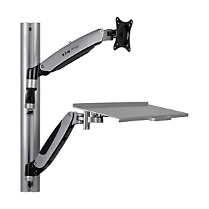 EATON Tripp Lite WWSS1327RWTC, 8 kg, 33 cm (13'), 68,6 cm (27'), 75 x 75 mm, 100 x 100 mm, Noir, Argent EATON Tripp Lite WWSS1327RWTC, 8 kg, 33 cm (13'), 68,6 cm (27'), 75 x 75 mm, 100 x 100 mm, Noir, Argent