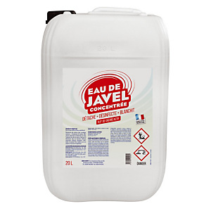 Eau de javel concentrée économique 20 L Eau de javel concentrée économique 20 L