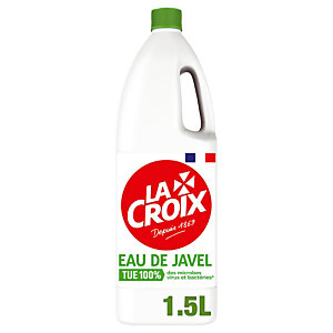 Eau de javel La Croix Plus sans parfum 1,5 L