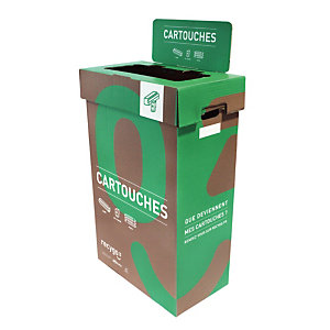 ECOBOX boîte de collecte pour le tri et recyclage des cartouches, par 3
