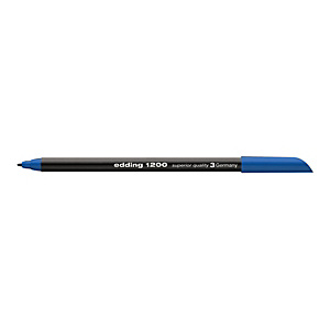 edding 1200, Rotulador de punta de fibra, punta fina, cuerpo negro, tinta de colores surtidos edding 1200, Rotulador de punta de fibra, punta fina, cuerpo negro, tinta de colores surtidos