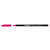 edding 1200, Rotulador de punta de fibra, punta fina, cuerpo negro, tinta rosa neón - 1
