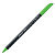edding 1200, Rotulador de punta de fibra, punta fina, cuerpo negro, tinta verde - 1