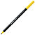edding 1300, Rotulador de punta de fibra, punta ancha, cuerpo negro, tinta amarilla - 1