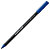 edding 1300, Rotulador de punta de fibra, punta ancha, cuerpo negro, tinta azul - 1