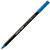 edding 1300, Rotulador de punta de fibra, punta ancha, cuerpo negro, tinta azul - 1