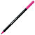 edding 1300, Rotulador de punta de fibra, punta ancha, cuerpo negro, tinta rosa - 1