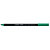 edding 1300, Rotulador de punta de fibra, punta ancha, cuerpo negro, tinta verde - 2
