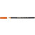 Edding 1340 brushpen Rotulador de punta de fibra, punta de pincel, color naranja - 1