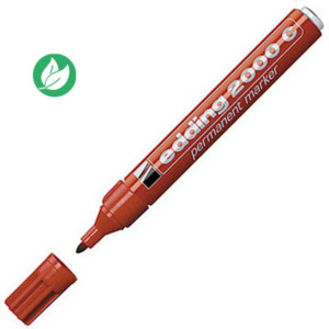 edding 2000C Marqueur permanent pointe ogive 1,5 - 3 mm rouge edding 2000C Marqueur permanent pointe ogive 1,5 - 3 mm rouge