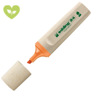 edding 24 EcoLine Evidenziatore, Punta a scalpello, Spessore tratto 2-5 mm, Arancione (confezione 10 pezzi) edding 24 EcoLine Evidenziatore, Punta a scalpello, Spessore tratto 2-5 mm, Arancione (confezione 10 pezzi)