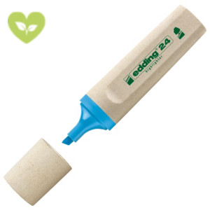 edding 24 EcoLine Evidenziatore, Punta a scalpello, Spessore tratto 2-5 mm, Azzurro (confezione 10 pezzi) edding 24 EcoLine Evidenziatore, Punta a scalpello, Spessore tratto 2-5 mm, Azzurro (confezione 10 pezzi)