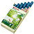 edding 28 EcoLine Marqueur effaçable tableau blanc - 90% de plastique recyclé - pointe ogive 1,5 - 3 mm bleu - 2