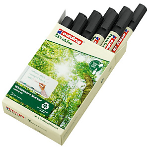 edding 28 EcoLine Rotulador de punta redonda para pizarra blanca, ancho de línea de 1,5-3 mm, negro edding 28 EcoLine Rotulador de punta redonda para pizarra blanca, ancho de línea de 1,5-3 mm, negro