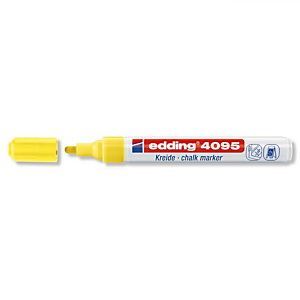 edding 4095 Tiza rotulador ojival punta 2 a 3 mm neón amarillo edding 4095 Tiza rotulador ojival punta 2 a 3 mm neón amarillo